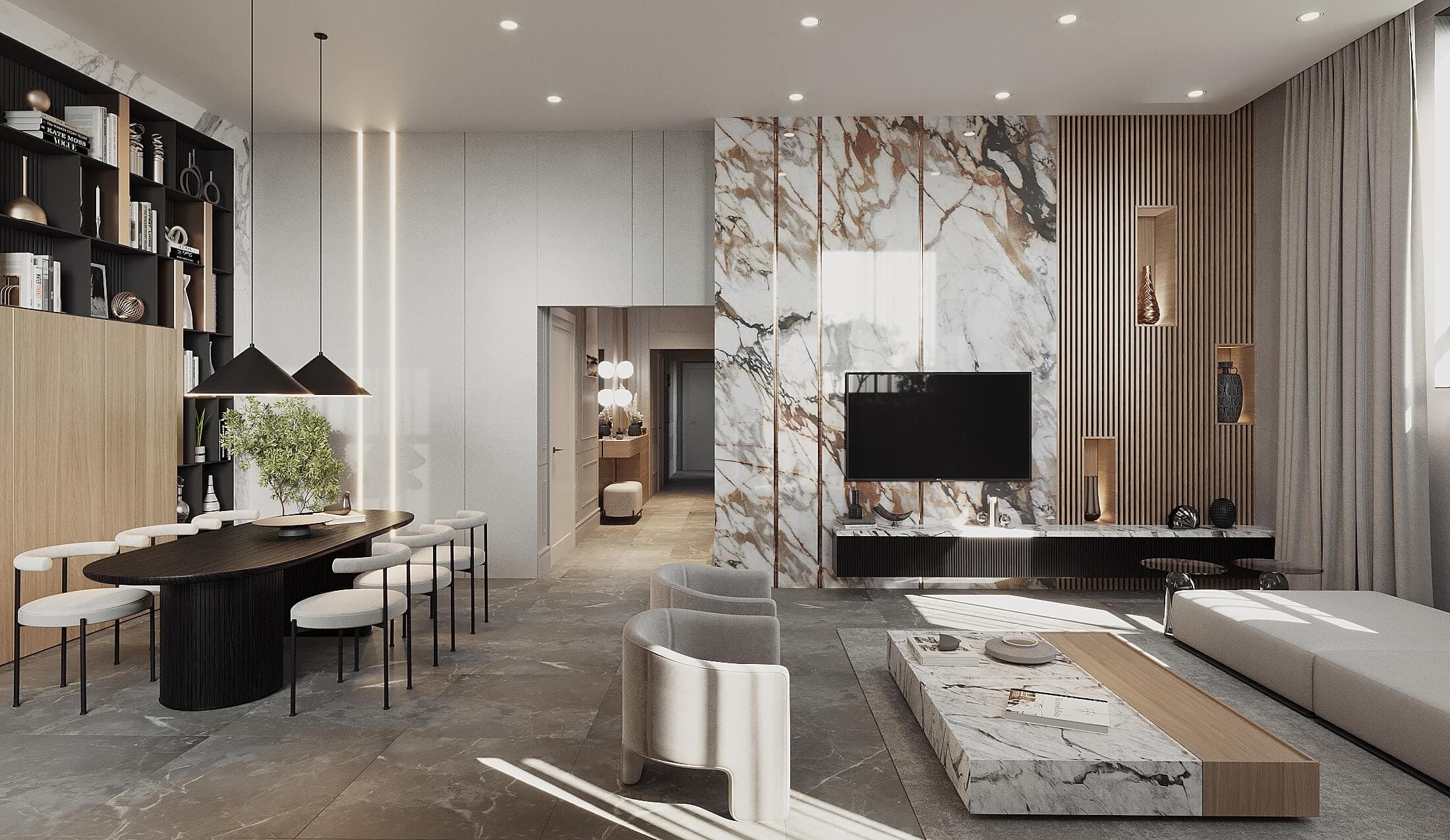 Apartament w Katarze — detal 1